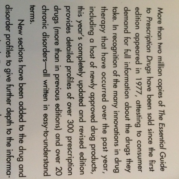 Vintage Hardcover: The essential guide to prescription drugs. Informative - Picture 3 of 13